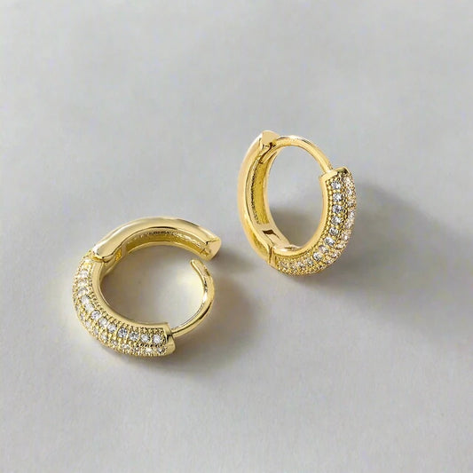 Huggy Earrings ~ Gold