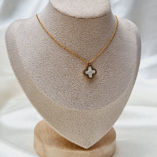 Clover Necklace ~ Gold